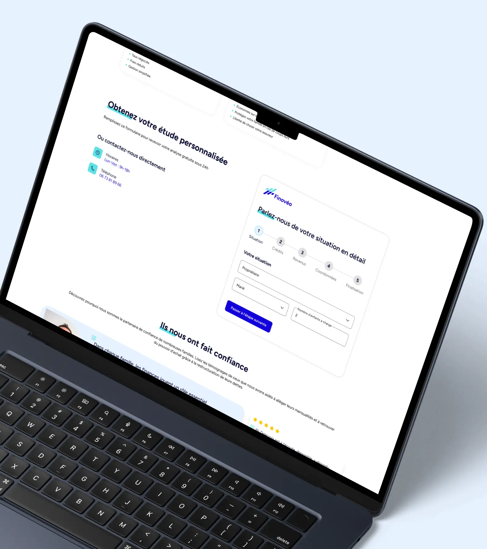 Ecran d'étude personnalisée